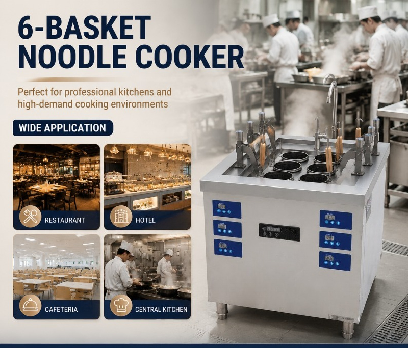 6 Basket Commercial Induction  - Induction Cooker recension och pris