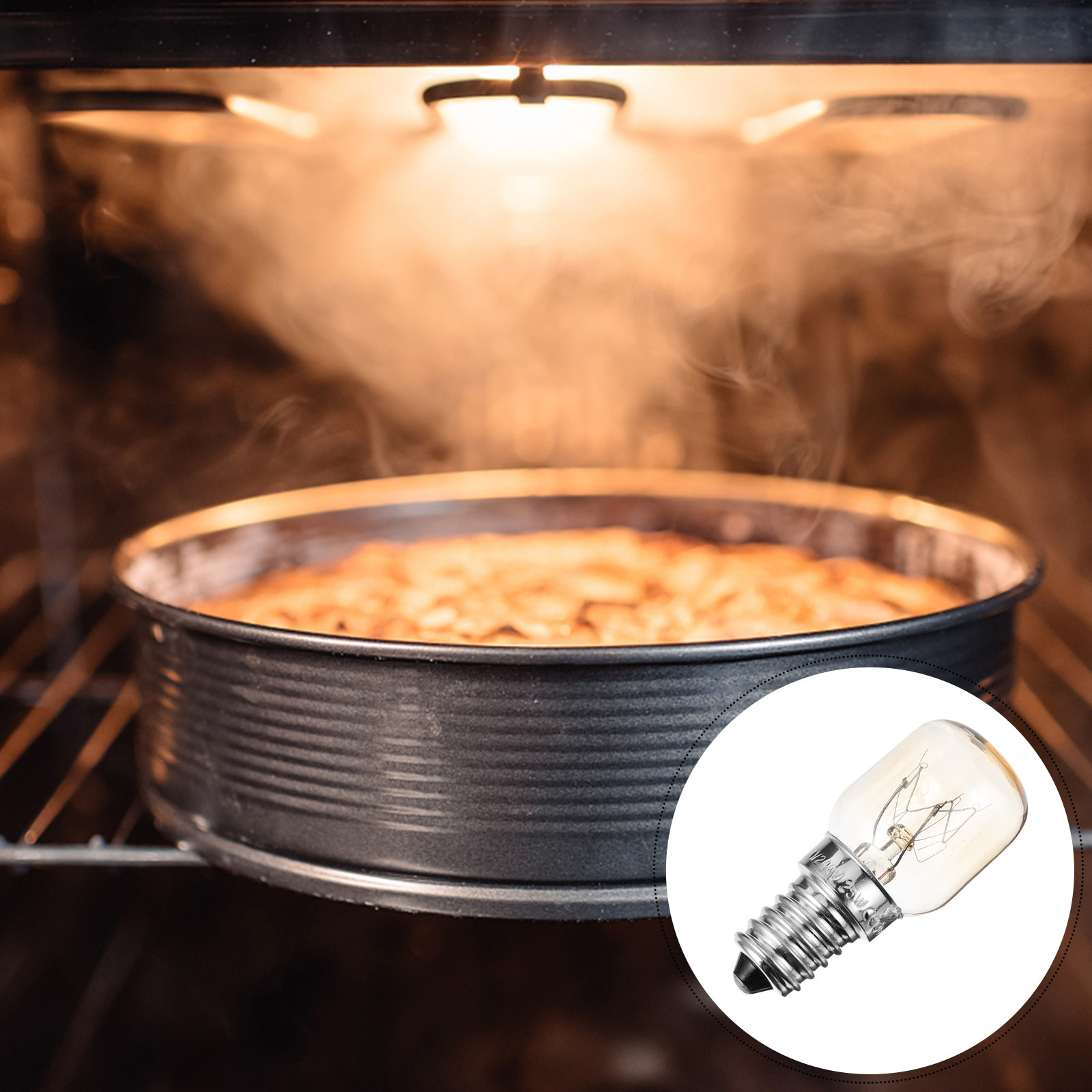 4Pcs Oven Lamp Bulb Heat-Resis - Microwave Oven recension och pris