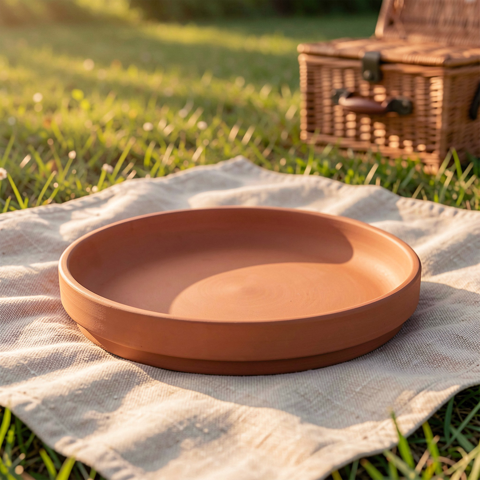 Terracotta Bread Basket Warmer - Microwave Oven recension och pris