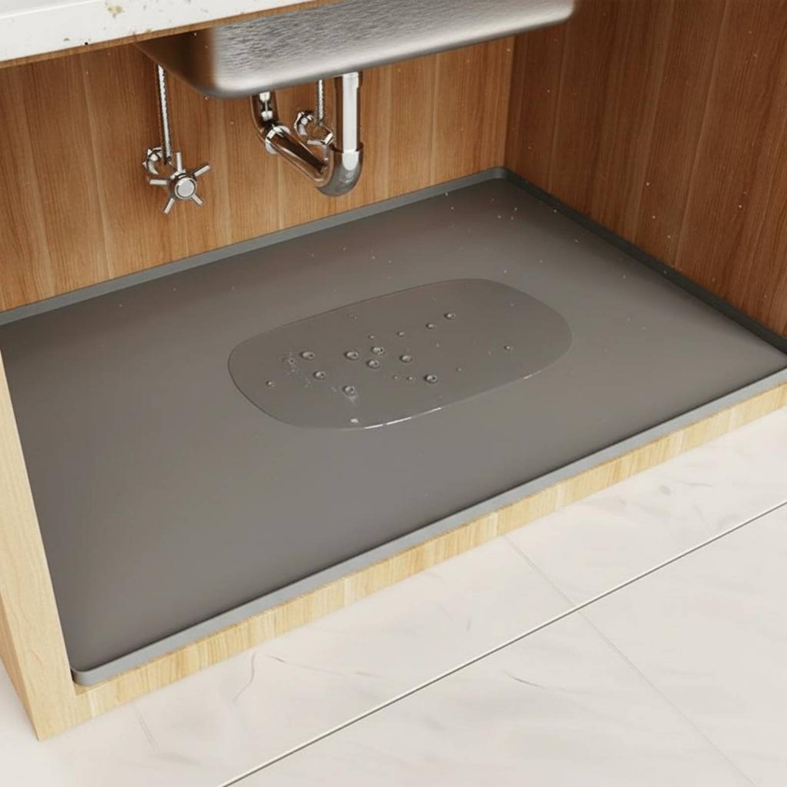 Waterproof Under Sink Mat Easy - Kitchen Appliances Cabinet recension och pris