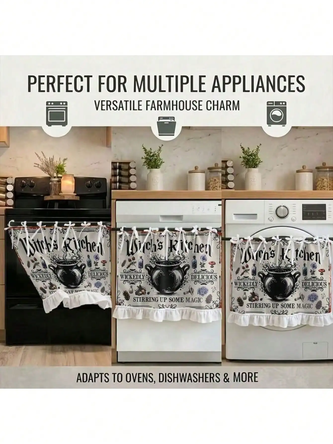 2D Flat, 2D Kitchen Apron Witc - Kitchen Appliances In recension och pris