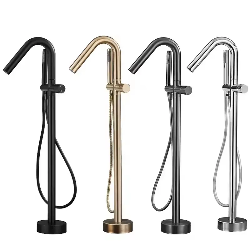 Copper Freestanding Bath Showe - Stand Mixer recension och pris